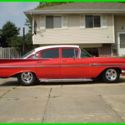 1959 Red Chevrolet Bel Air/150/210 thumbnail