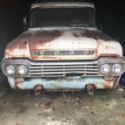 1959 Blue and white Ford F-100 thumbnail