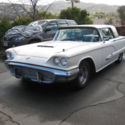 1959 White Ford Thunderbird thumbnail