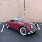 1959 Red Jaguar XK thumbnail