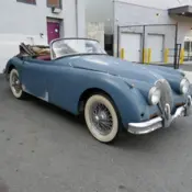 1959 Blue Jaguar XK thumbnail