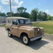 1959 Tan Land Rover S2 Series thumbnail