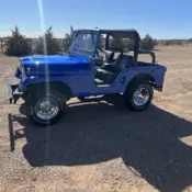 1959 Blue Willys CJ-5 thumbnail