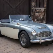 1960 Blue Austin Healey 3000 thumbnail