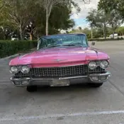 1960 White Cadillac DeVille thumbnail