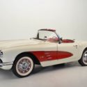 1960 White Chevrolet Corvette thumbnail