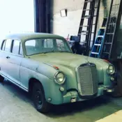 1960 Blue Mercedes-Benz 200-Series thumbnail