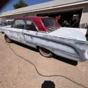 1960 White Mercury Comet thumbnail