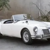 1960 White MG A thumbnail
