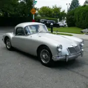1960 Silver MG MGA thumbnail