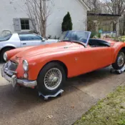1960 Red MG MGA thumbnail