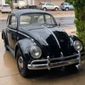 1960 Black Volkswagen bug thumbnail
