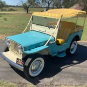 1960 Cerulean Blue Willys  thumbnail