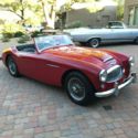 1961 Red Austin Healey 3000 thumbnail