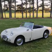 1961 White Austin  thumbnail