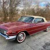 1961 Burgundy Buick Electra thumbnail