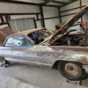 1961 White Cadillac DeVille thumbnail