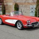 1961 Roman Red Chevrolet Corvette thumbnail