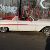 1961 White Chevrolet Impala thumbnail
