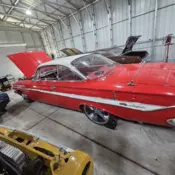 1961 Red Chevrolet Impala thumbnail