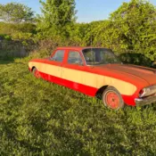 1961 Red Ford Falcon thumbnail