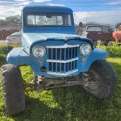 1961 Blue Jeep CJ2A thumbnail