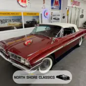 1961 Burgundy/Maroon Pontiac Bonneville thumbnail