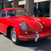 1961 Red Porsche 356 thumbnail