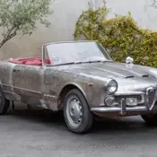 1962 Bare Metal Alfa Romeo Spider thumbnail