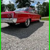 1962 Red Chevrolet Bel Air/150/210 thumbnail