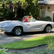 1962 Gray Primer Chevrolet Corvette thumbnail