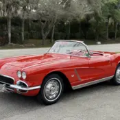 1962 Red Chevrolet Corvette thumbnail