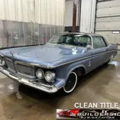 1962 Blue Chrysler Imperial thumbnail