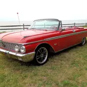1962 Red Ford GALAXIE 500XL CONVERIBLE thumbnail