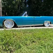 1962 Teal Lincoln Continental thumbnail