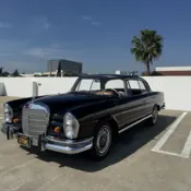 1962 Black Mercedes-Benz 220SE thumbnail