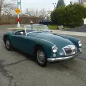 1962 Green MG MGA thumbnail