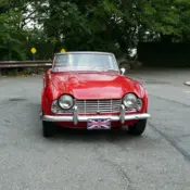 1962 Red Triumph TR4 thumbnail