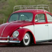 1962 Red White Volkswagen Beetle - Classic thumbnail