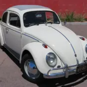 1962 White Volkswagen Beetle - Classic thumbnail