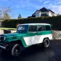 1962 Green Willys Station Wagon thumbnail