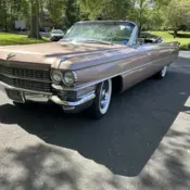 1963 Brown Cadillac 62 Convertible thumbnail