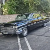 1963 Black Cadillac DeVille thumbnail