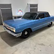 1963 Blue Chevrolet Bel Air thumbnail