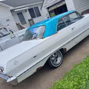 1963 White Chevrolet Impala thumbnail