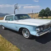 1963 Blue Chrysler Imperial thumbnail