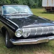 1963 Black Dodge 440 Max Wedge thumbnail