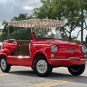 1963 Red Fiat 500 thumbnail
