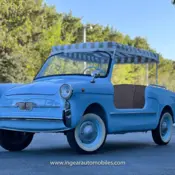 1963 Baby Blue Fiat Autobianchi 500 thumbnail