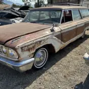 1963 White Ford Country Squire thumbnail